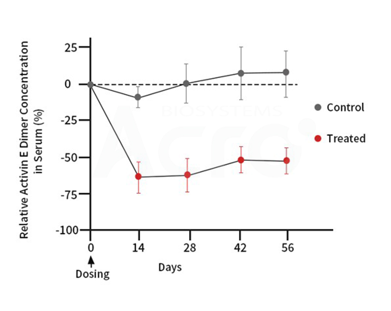 Activin E ELISA Kit for Biomarker Analysis Induced by INHBE-siRNA Drug