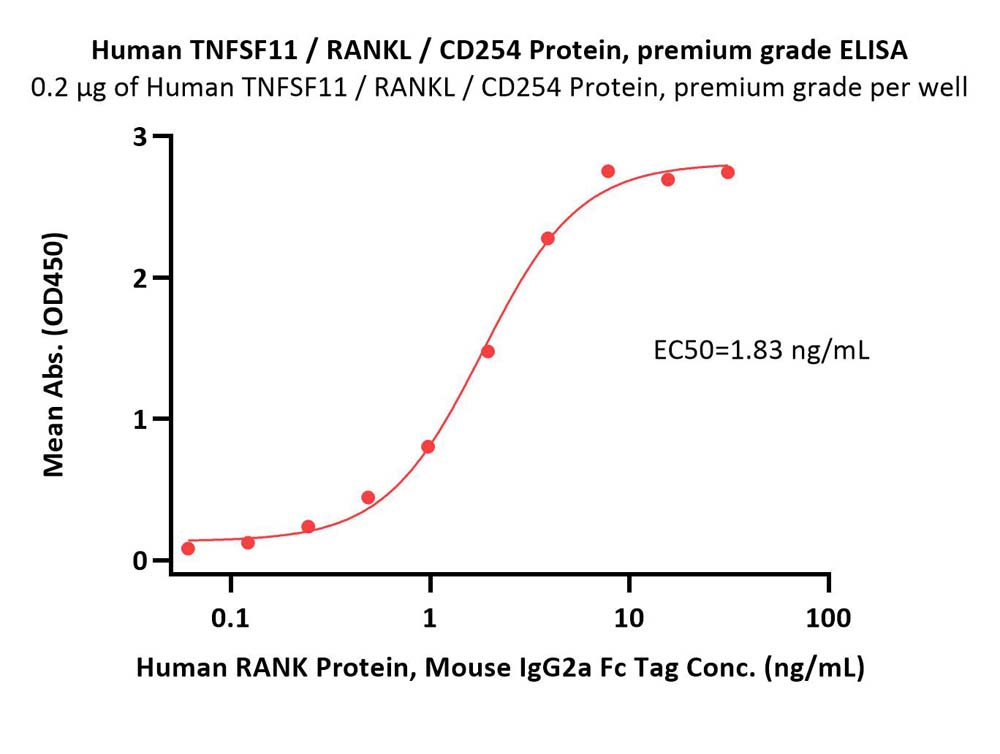 Human TNFSF11 / RANKL / CD254 Protein, premium grade
