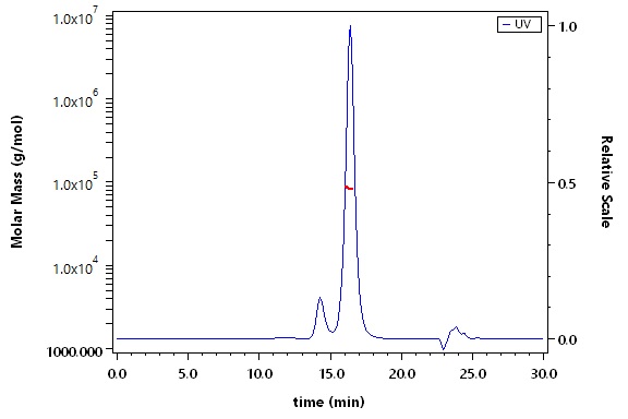 Cadherin-17 SEC-MALS