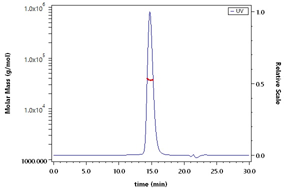 Fc gamma RIIB / CD32b SEC-MALS