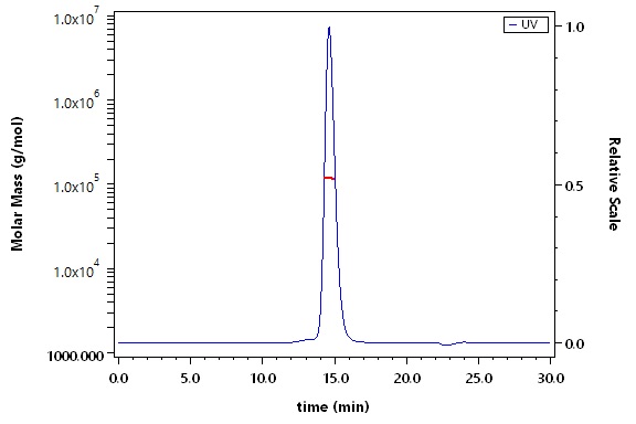 Glycoprotein H & Glycoprotein L/gH & gL (VZV) SEC-MALS