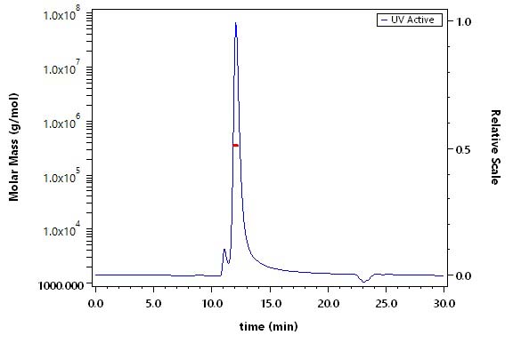 Glycoprotein SEC-MALS