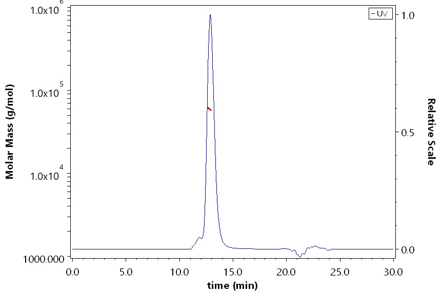 Hemagglutinin 1/HA 1 (Influenza Virus) SEC-MALS