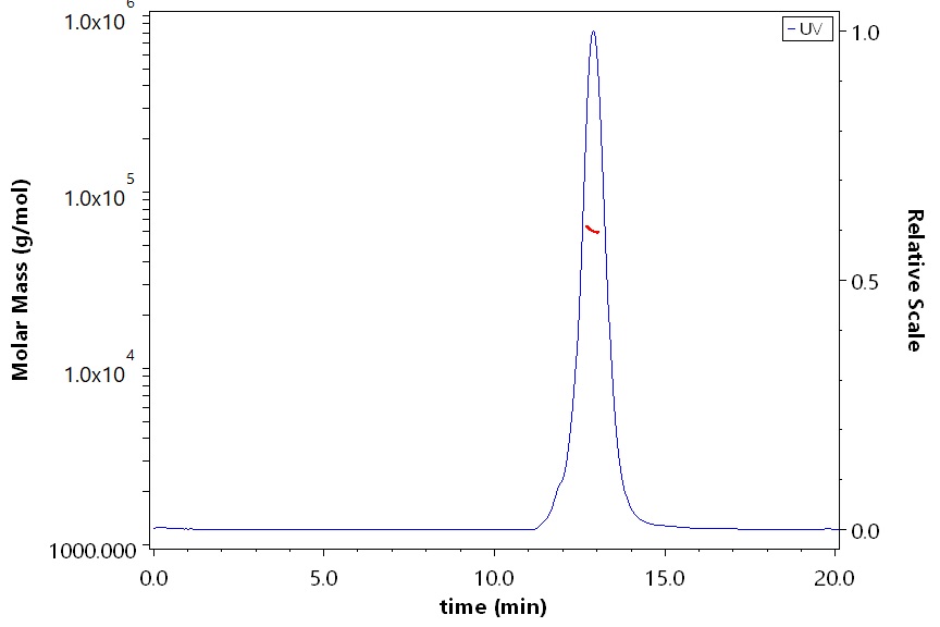 Hemagglutinin 1/HA 1 (Influenza Virus) SEC-MALS