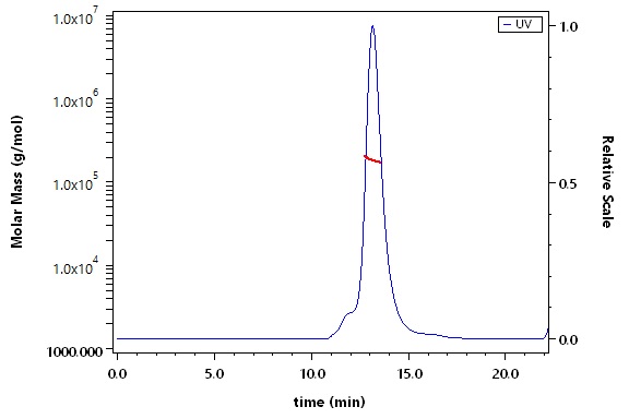 Hemagglutinin 1/HA 1 (Influenza Virus) SEC-MALS