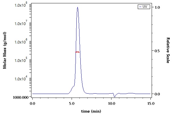 HLA-A*02:01 & B2M & Glypican 3 (FVGEFFTDV) SEC-MALS