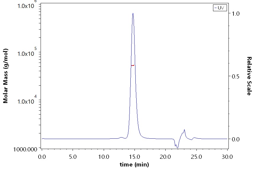 HLA-A*0201 & B2M & p53 (HMTEVVRHC) SEC-MALS