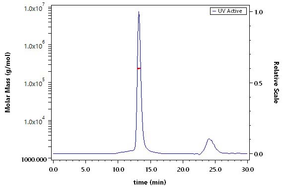 Integrin alpha 4 beta 1 SEC-MALS