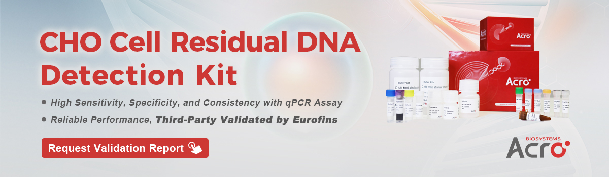 CHO resDNA Detection Kit: High Sensitivity and Specificity for Biologics QC