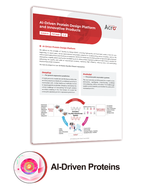 AI Protein Platform Flyer