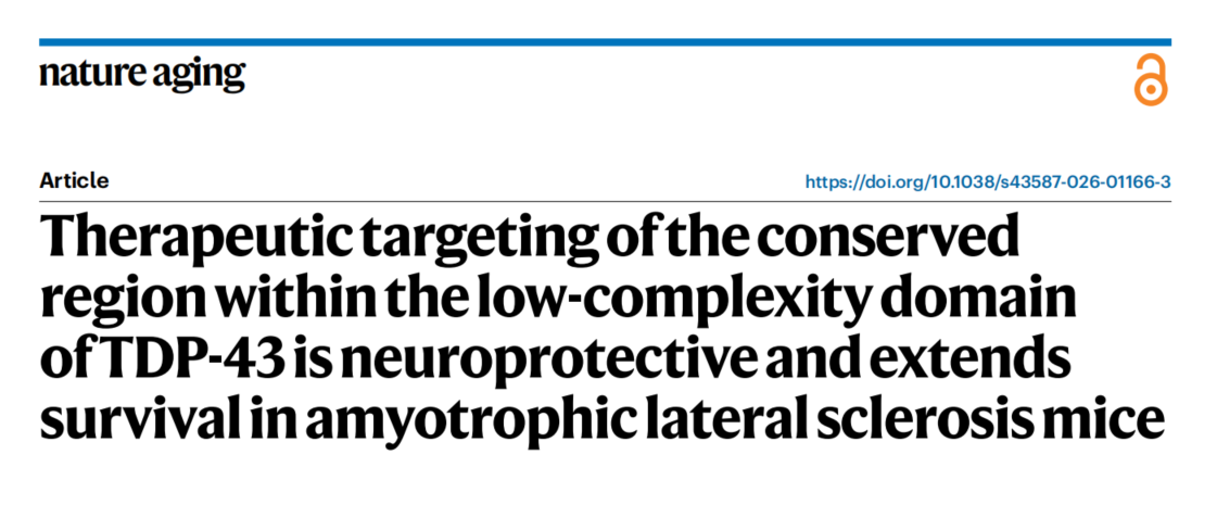 TDP-43 therapeutic targeting in ALS