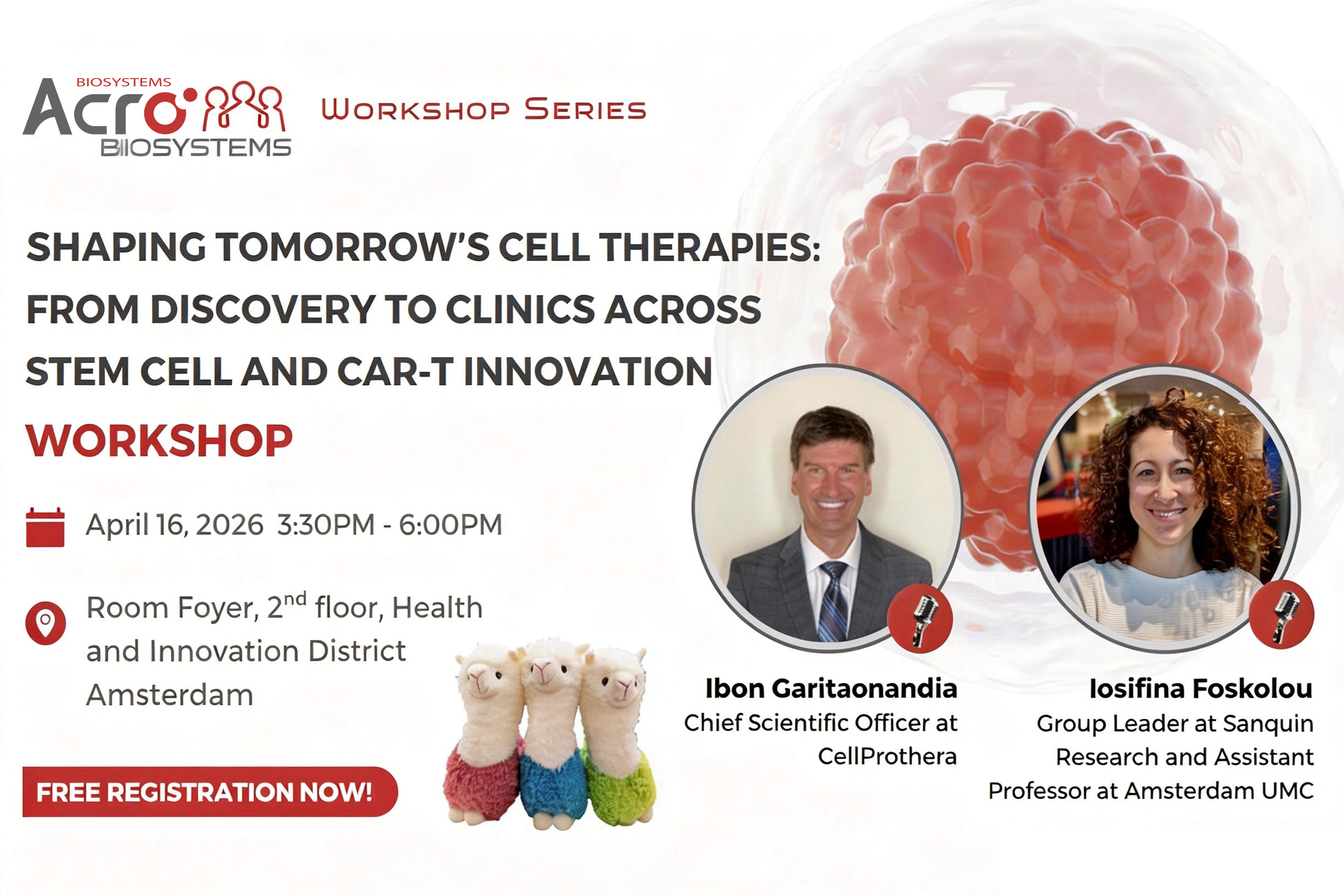  Shaping Tomorrow’s Cell Therapies: From Discovery to Clinics Across Stem Cell and CAR‑T Innovation