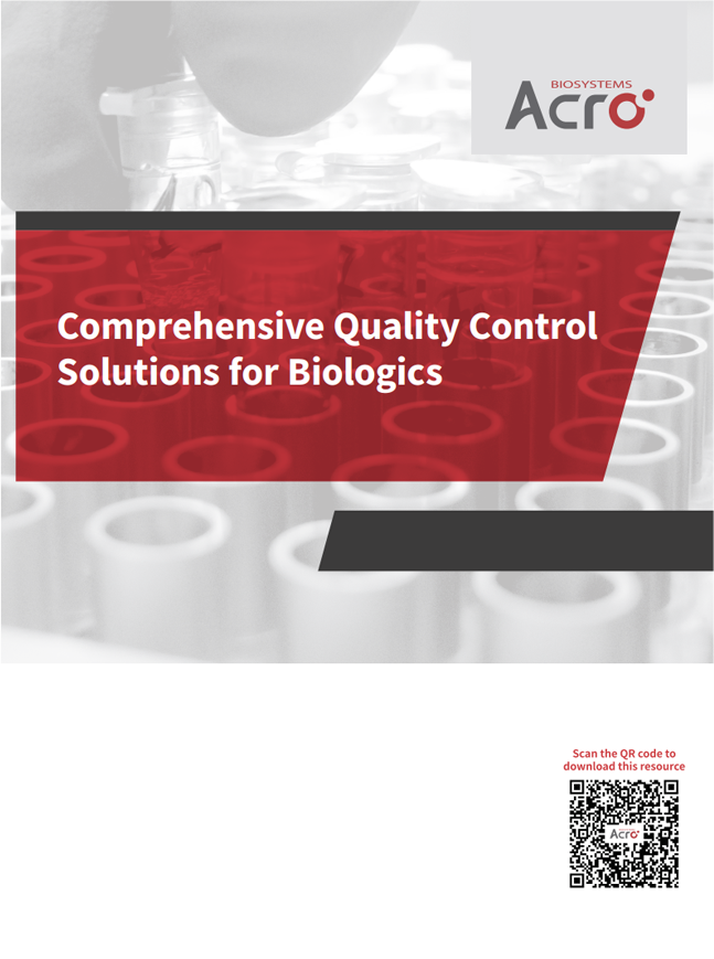 Comprehensive Quality Control Solution for Biologics
