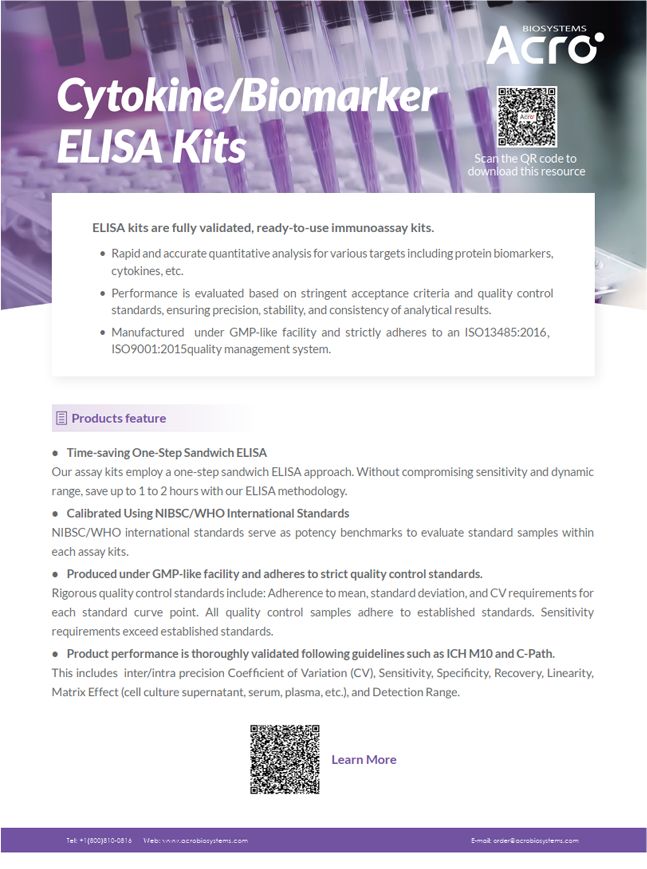 [flyer] Cytokine Detection Kits
