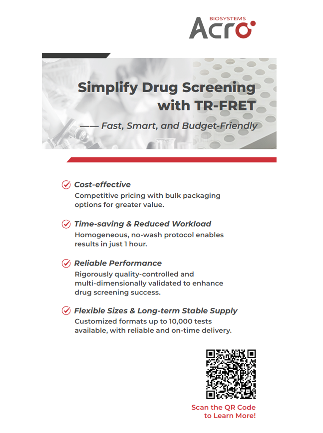Simplify Drug Screening with TR-FRET