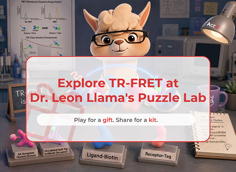 Explore TR-FRET at Dr. Leon Llama’s Puzzle Lab