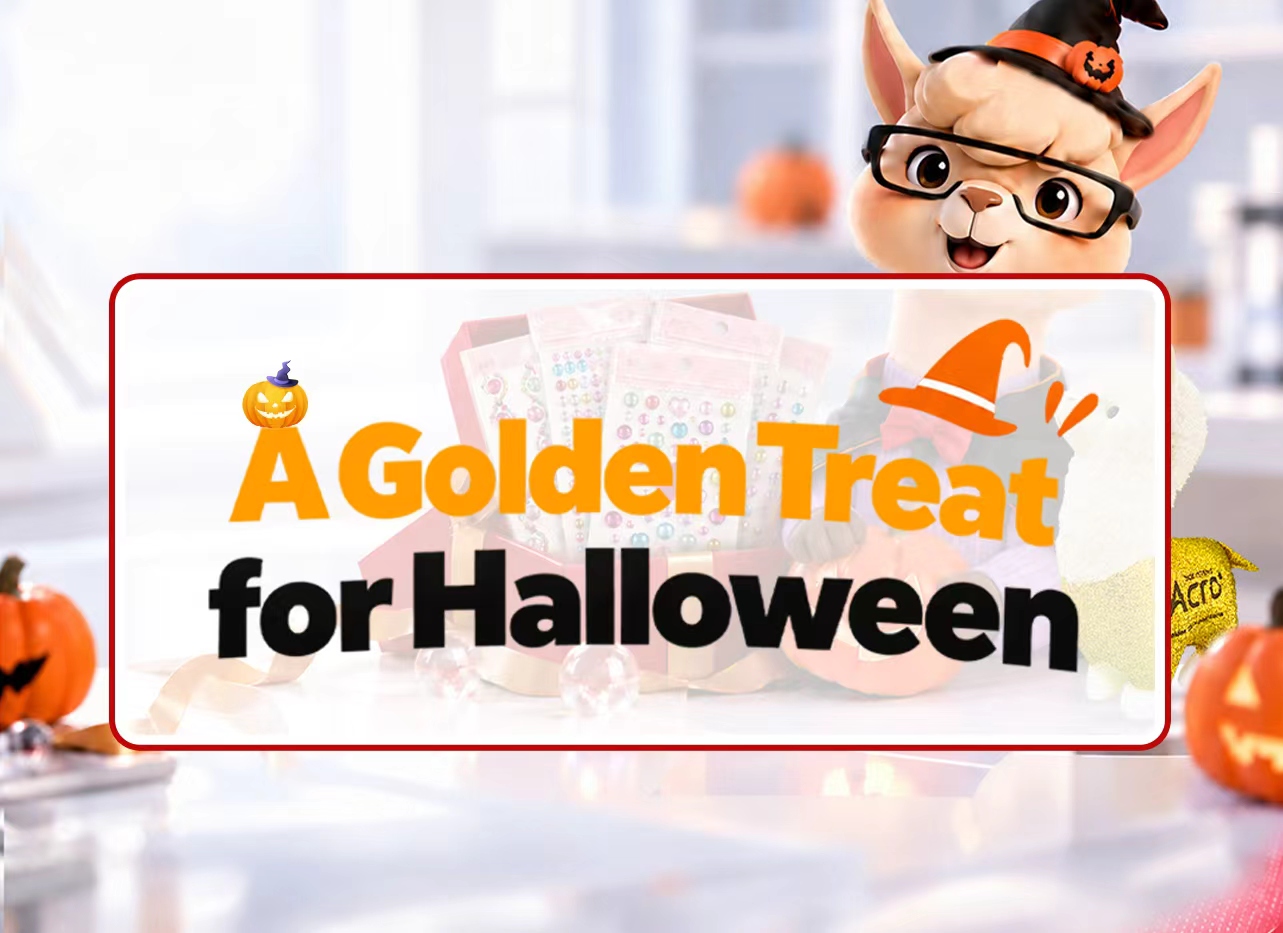 A Golden Treat for Halloween